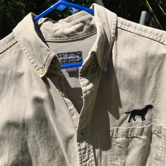 Woolrich rugged black dog work shirt - Picture 11 of 14